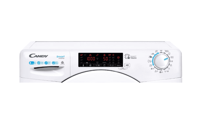Masina de Spalat cu Uscator Candy CSWS 485TWME/1-S S Inv., 8+5kg, 1400, DA, BPM, MPS, BIG TOUCH, NFC, Steam, WHITE+white — miniatură