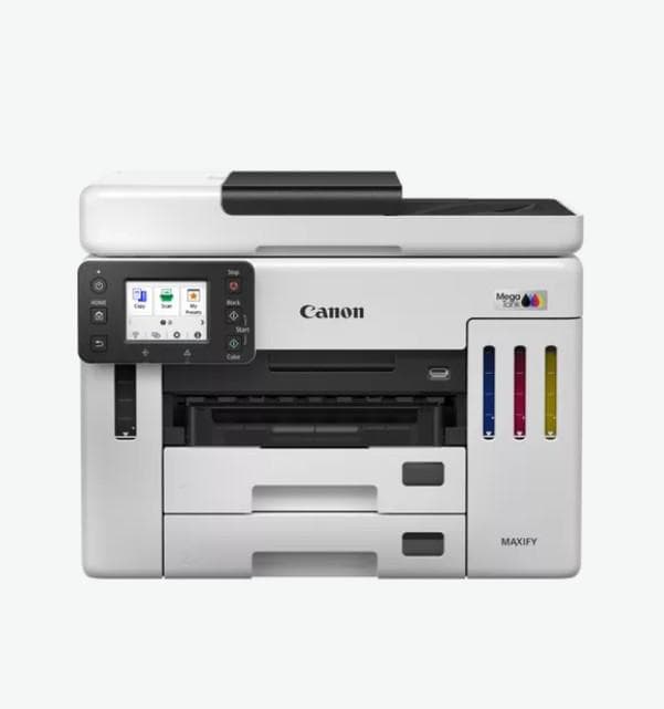 Multifunctional inkjet Canon Maxify GX7140, CISS, format A4, Color, Duplex, USB + LAN + Wi-Fi — miniatură
