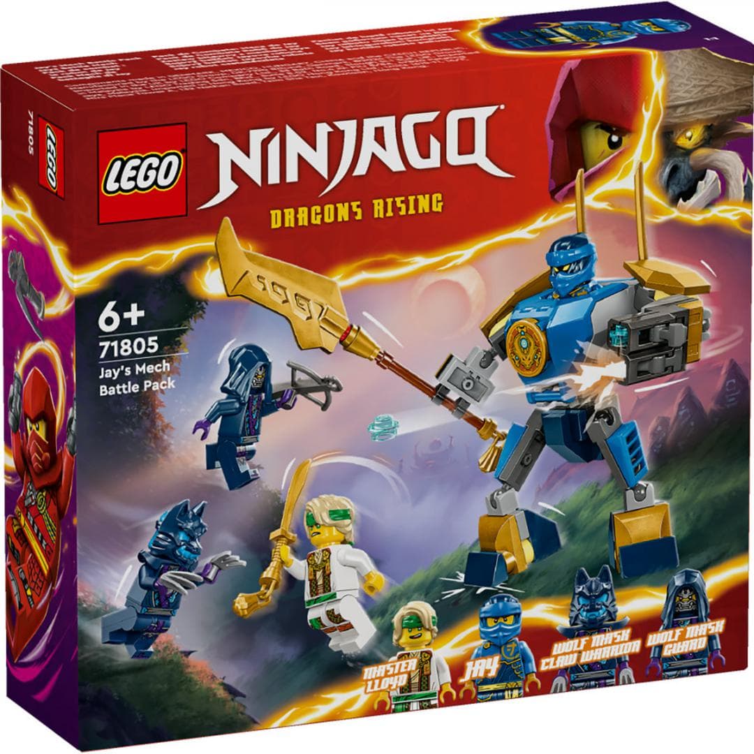 PACHET LUPTA ROBOTUL LUI JAY, LEGO 71805