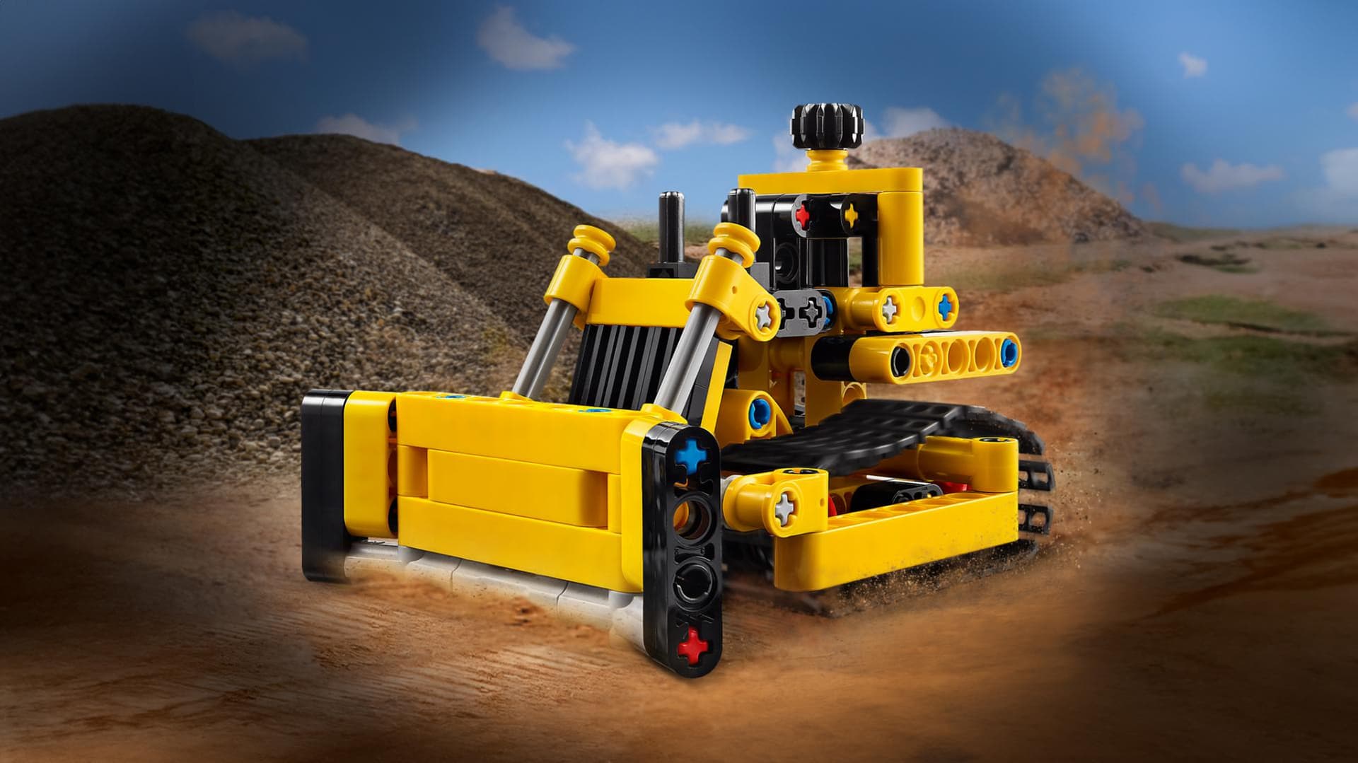 BULDOZER DE MARE CAPACITATE, LEGO 42163 — miniatură