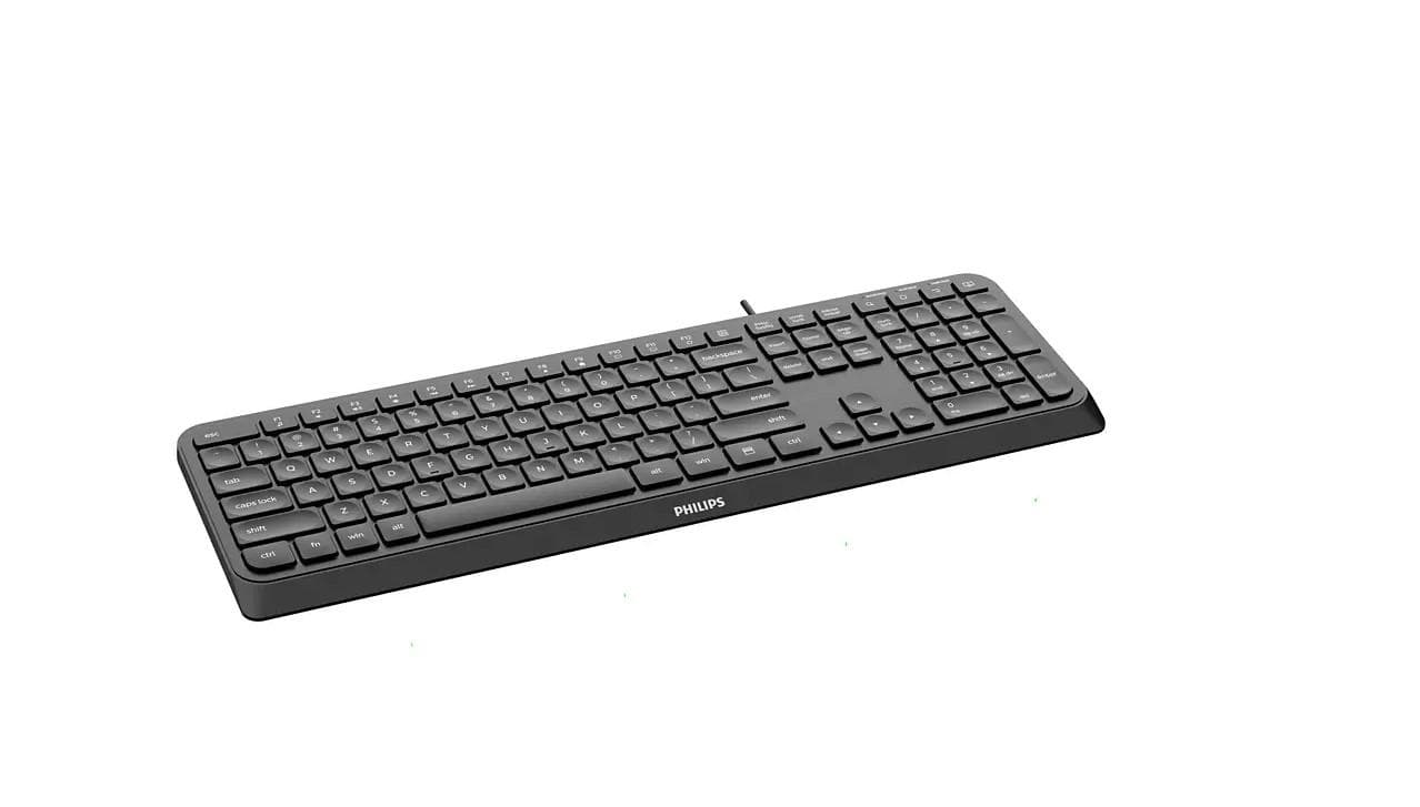 Tastatura Mecanica Philips 2000 series SPK6207B/00, USB, Negru — miniatură