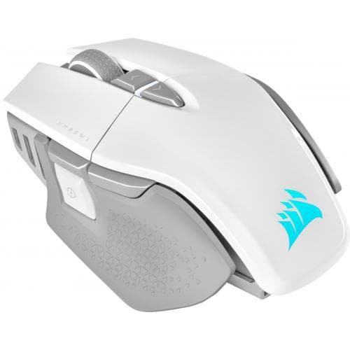 Mouse Gaming Wireless Corsair M65 RGB ULTRA WIRELESS, 26000 dpi, Alb — miniatură