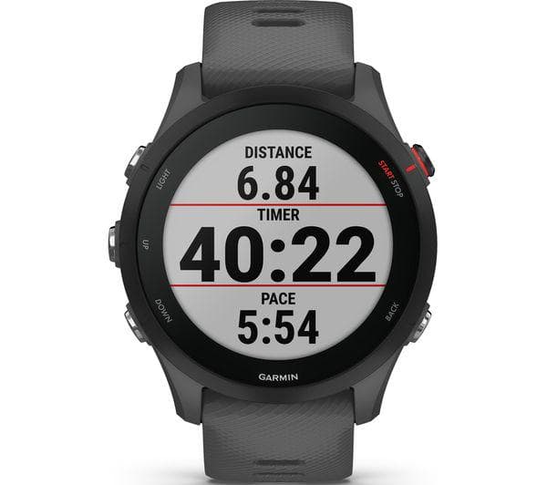 Smartwatch Garmin Forerunner 255, 46mm, Grey — miniatură