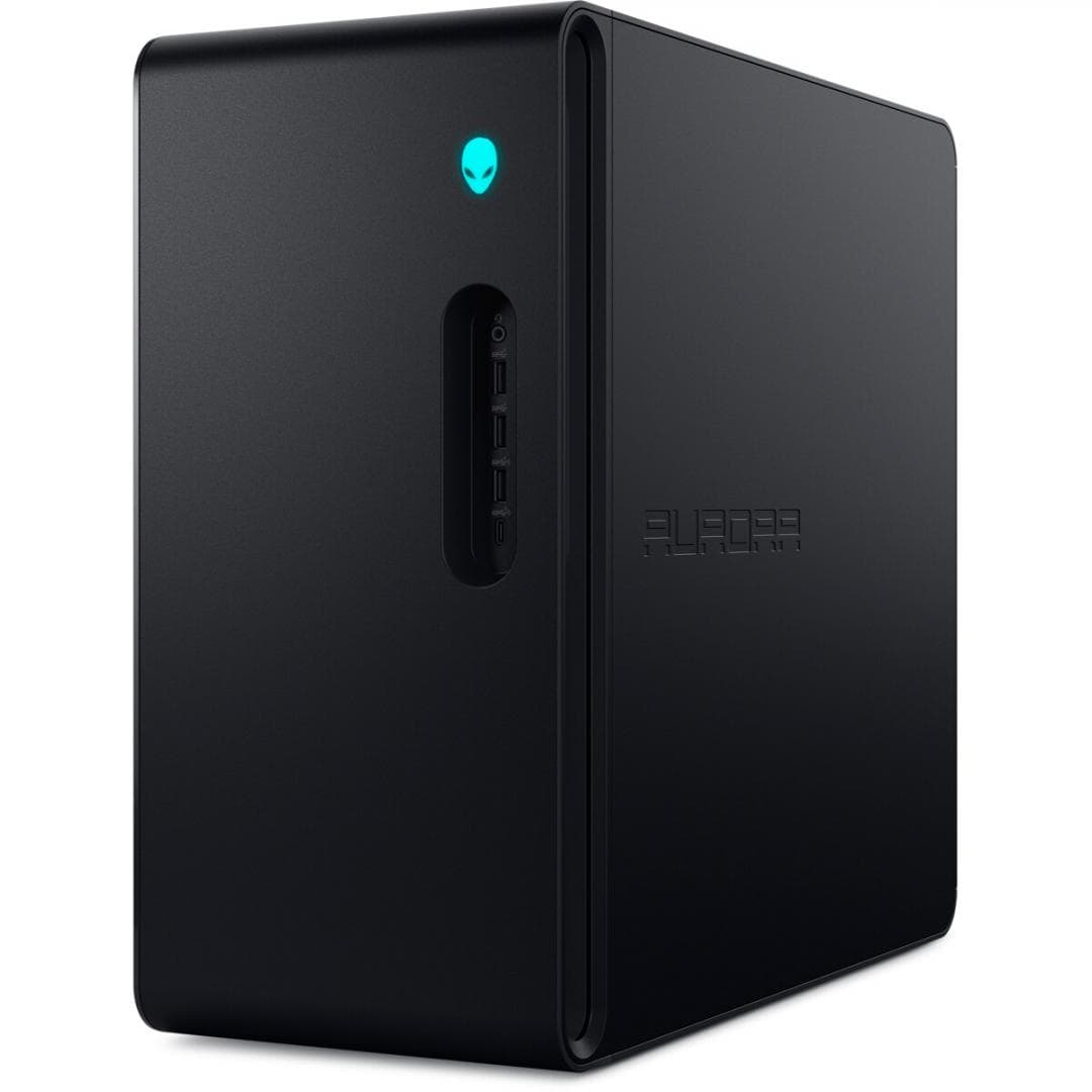 Desktop Gaming Dell Alienware Aurora ACT1250 cu procesor Intel Core Ultra 9 U9-285K pana la 5.7 GHz, 64 GB DDR5, 2 x 4TB SSD, RTX 5080, Windows 11 Pro, Black — miniatură