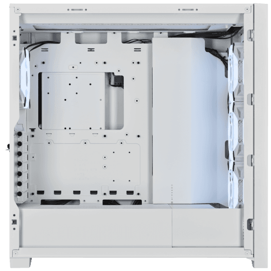 Carcasa CORSAIR 5000X RGB QL Edition, Mid Tower, White — miniatură