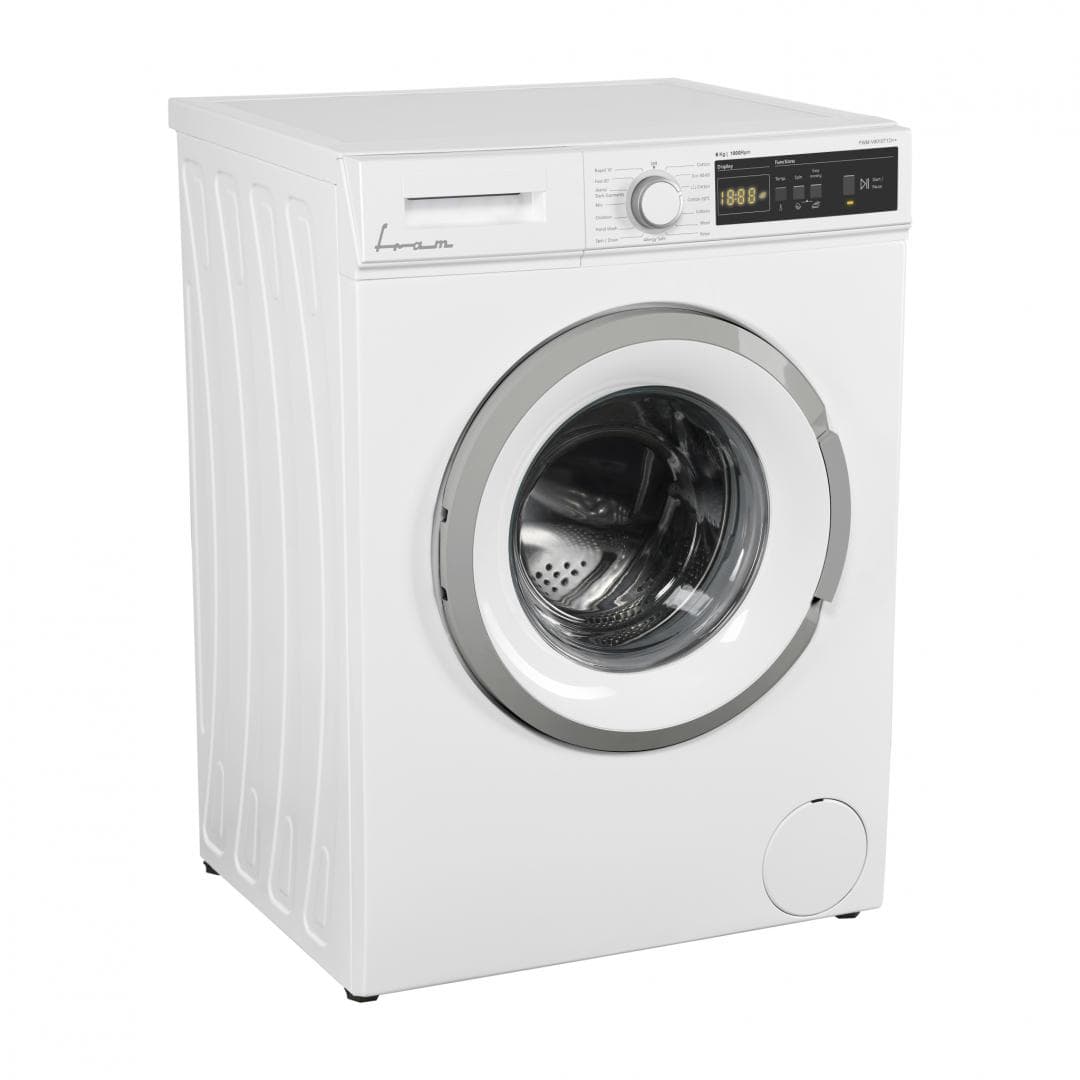 Masina de spalat rufe FRAM FWM-V6010T1D++, 6 kg, 1000 rpm, Clasa: D, Alb — miniatură