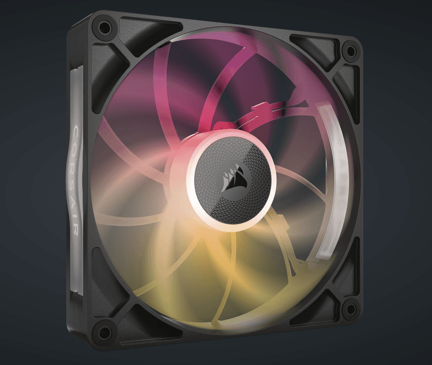 Ventilator Carcasa CORSAIR iCUE LINK RX140 MAX RGB, 14 cm, 1600 RPM, RGB
