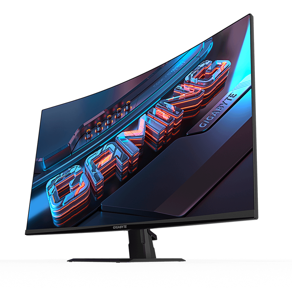 Monitor Commercial Gigabyte GS32QC, 32", 2560 x 1440 pixeli, Black