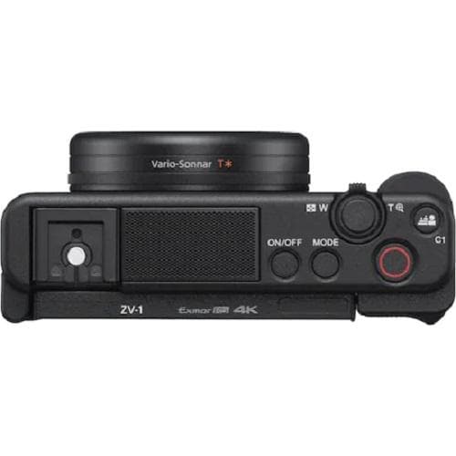 SONY Compact dedicata pentru vlogging ZV-1 20MP, 24-70mm, F1.8 ISO 12800, 1/2000s, 4K @30fps, SD/SDHC/SDXC/micro, Rafala 24cps, WiFi, Senzor Exmor RS CMOS — miniatură