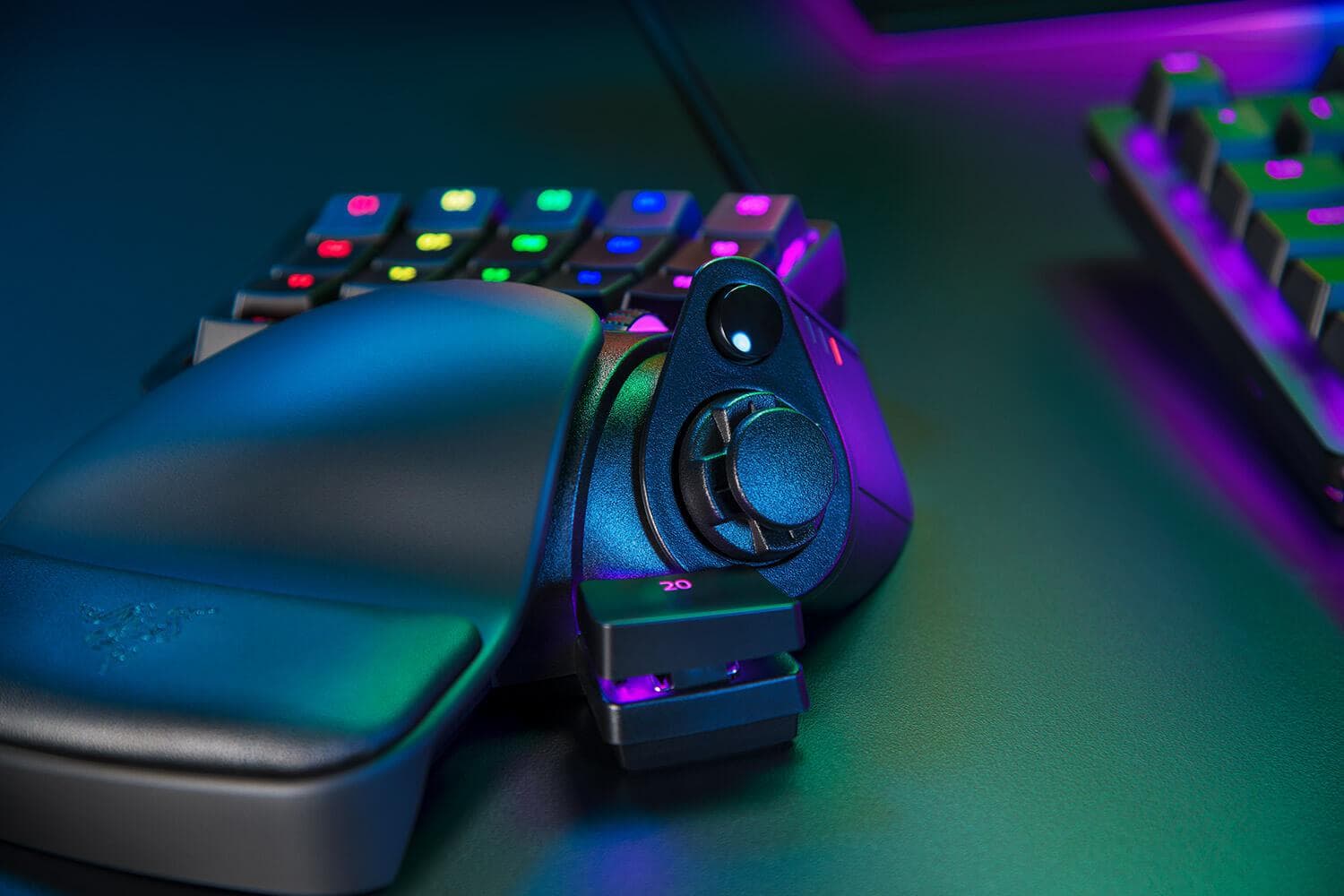 Mouse Gaming Razer TARTARUS PRO, 2000 10000 dpi, Negru — miniatură
