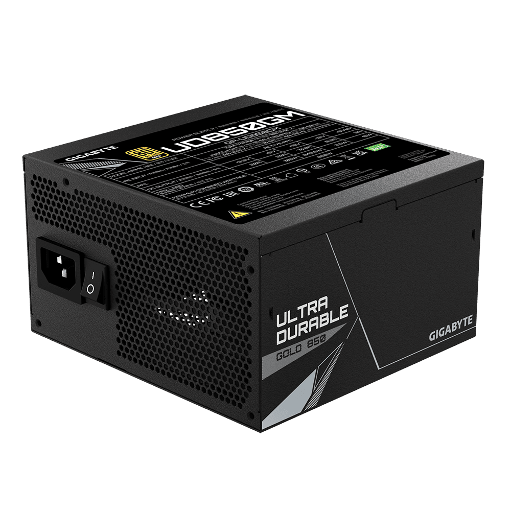 Sursa GIGABYTE UD850GM, 80 PLUS Gold, 850 W