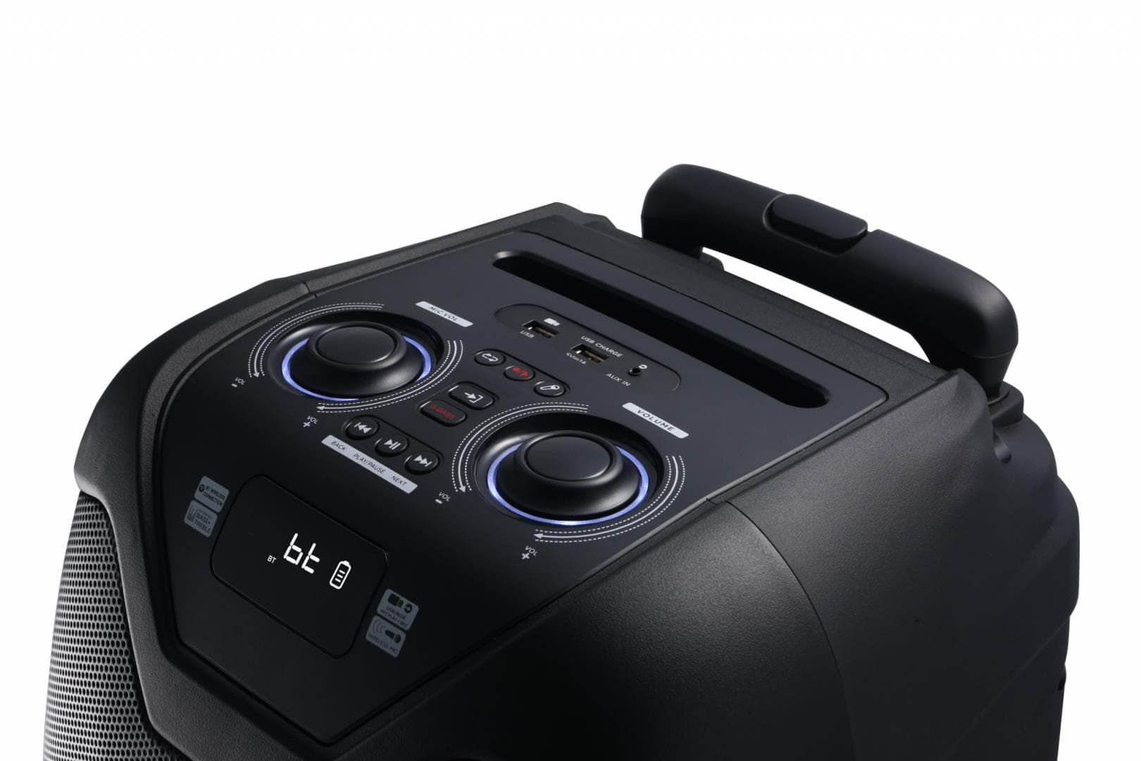 Boxa portabila Akai ABTS-X10 PLUS, bluetooth 5.0, 50W, negru — miniatură