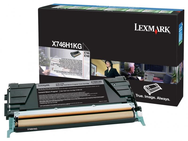 Toner Lexmark X746H1KG, Black