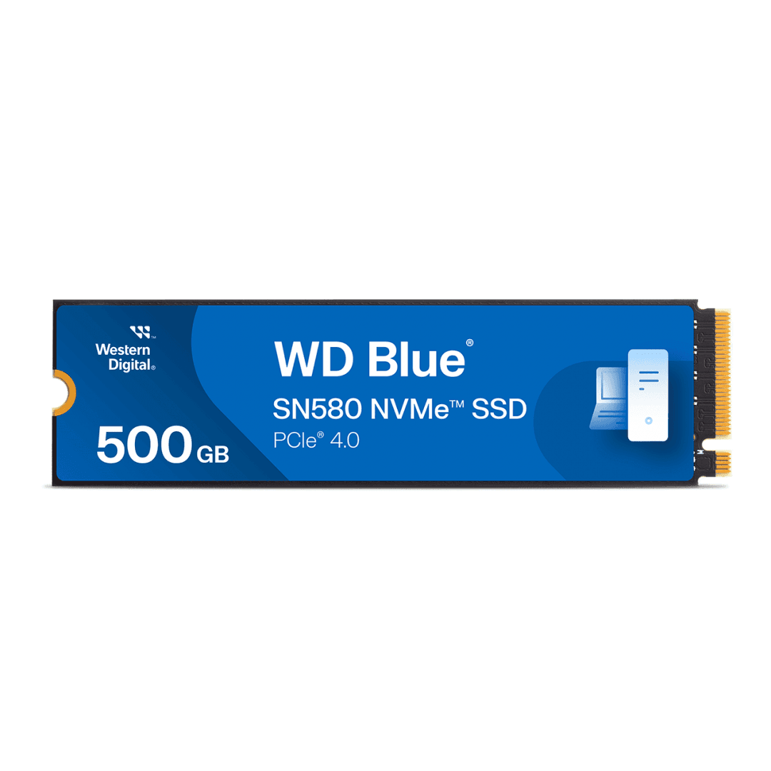 SSD intern Western Digital WD Blue SN580, 500 GB, PCI Express 4.0 x4, NVMe, M.2