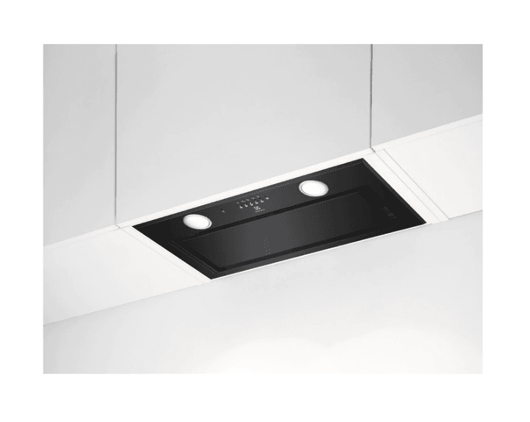HOTA INCORPORABILA ELECTROLUX LFG716R, Hota caseta; Seria 700 SENSE; 54 cm; Conectivitate plita; Telecomanda ca si accesoriu ;1 motor; 3 viteze + intensiv; 1 filtru de aluminiu lavabil; Control electronic; Putere de absorbtie - 700 mc/h; Negru mat