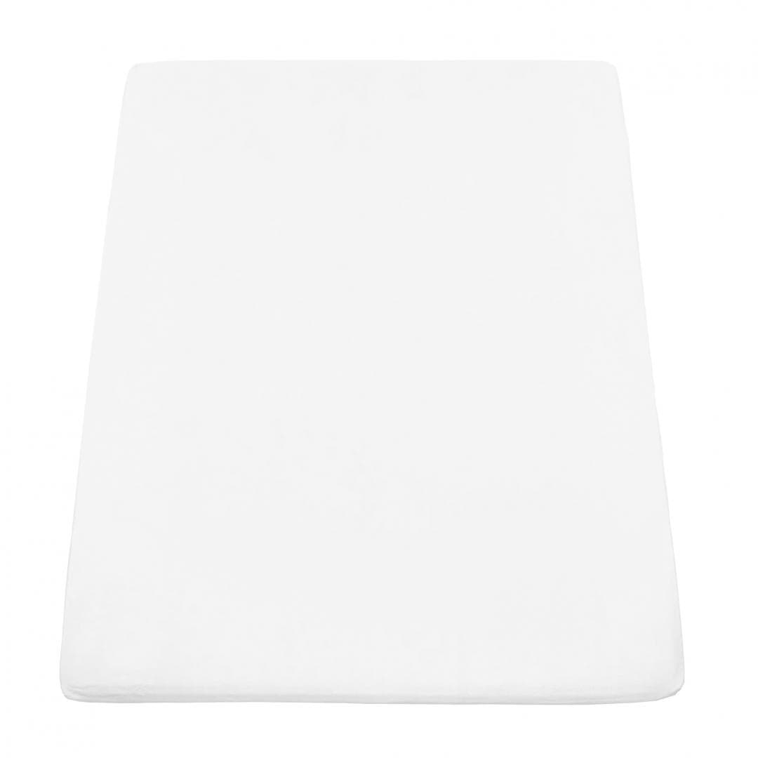 CEARCEAF PAT CU ELASTIC 180X200 CM ALB — miniatură