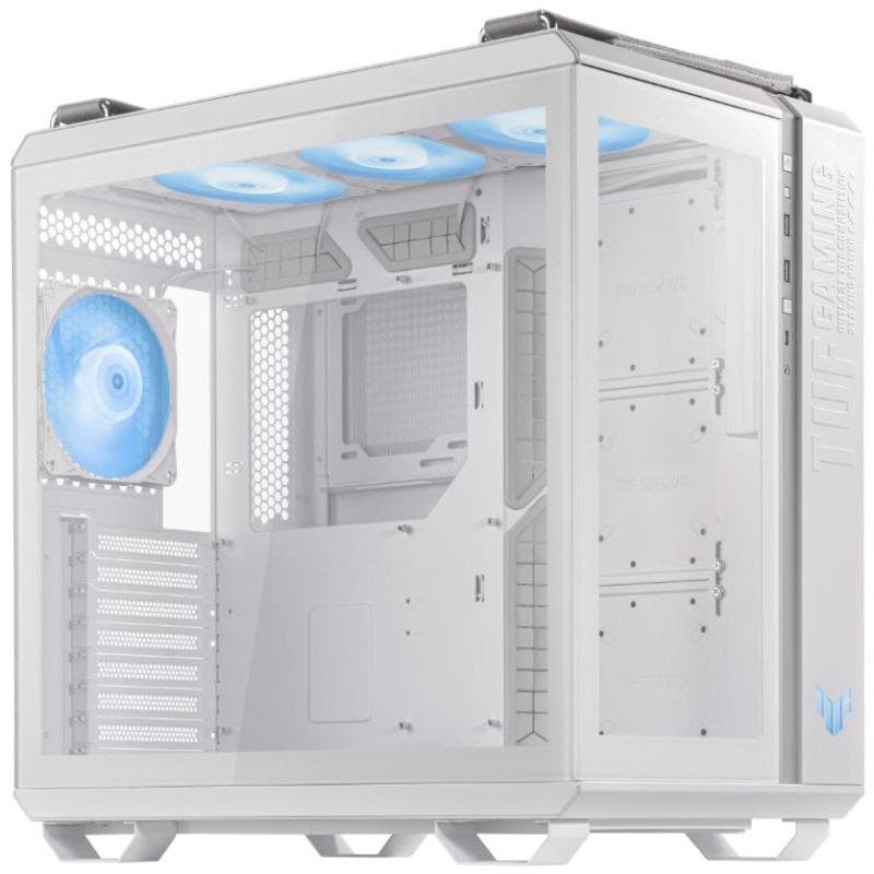 Carcasa ASUS TUF Gaming GT502 PLUS, RGB, Mid Tower, White — miniatură