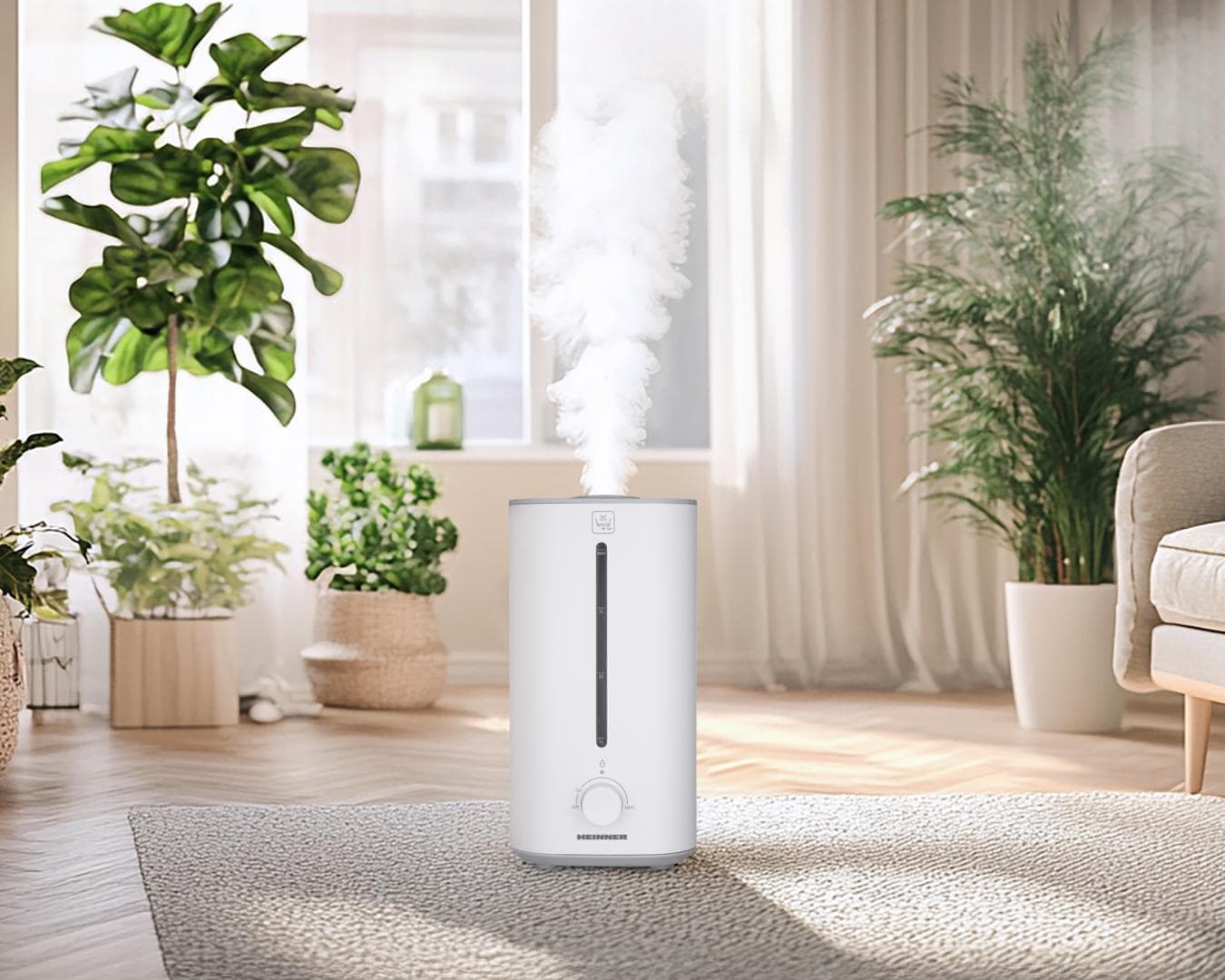 UMIDIFICATOR ULTRASONIC HEINNER HUH-M3504WH — miniatură