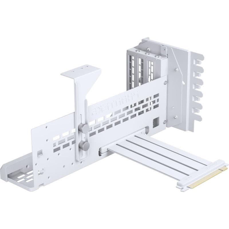 PHANTEKS Vertical GPU Bracket White, PCIe-Standard 4.0 x16 Riser Cable, DRGB 220mm — miniatură