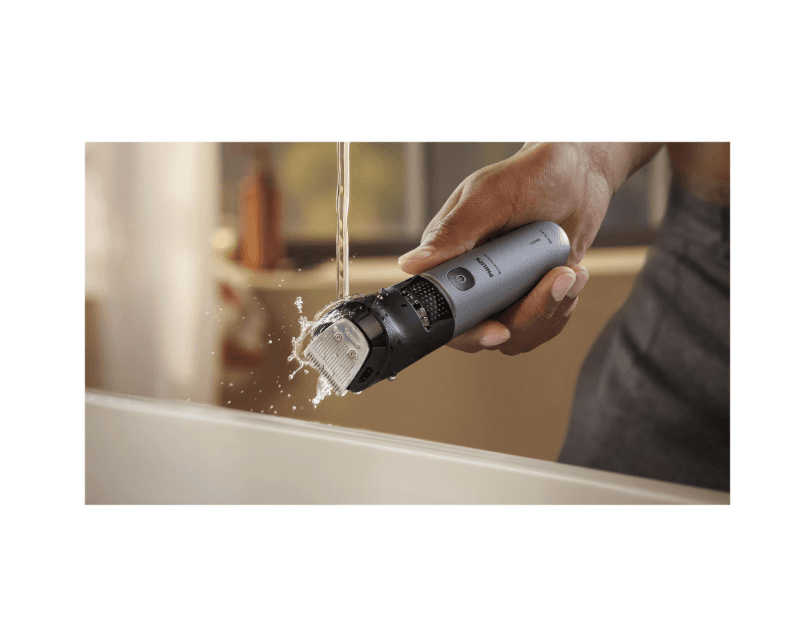 Aparat de tuns electric Philips BT7670/15 Seria 7000, 40 setari lungime, tehnologie BeardSense, 100% rezistent la apa, husa transport, Gri — miniatură