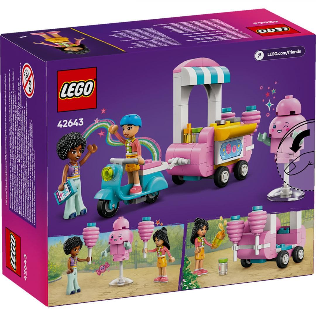 TARABA CU VATA DE ZAHAR SI SCUTER,LEGO42643 — miniatură