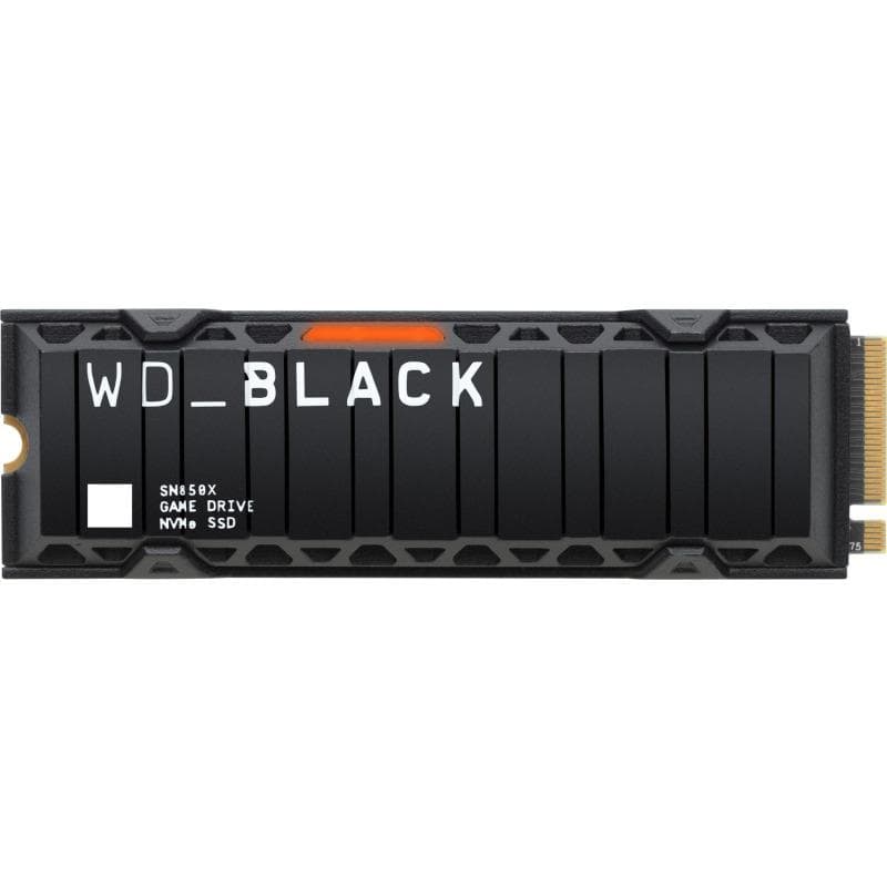 SSD intern Western Digital Black SN850X Heatsink, 1 TB, PCI Express 4.0 x4, NVMe, M.2