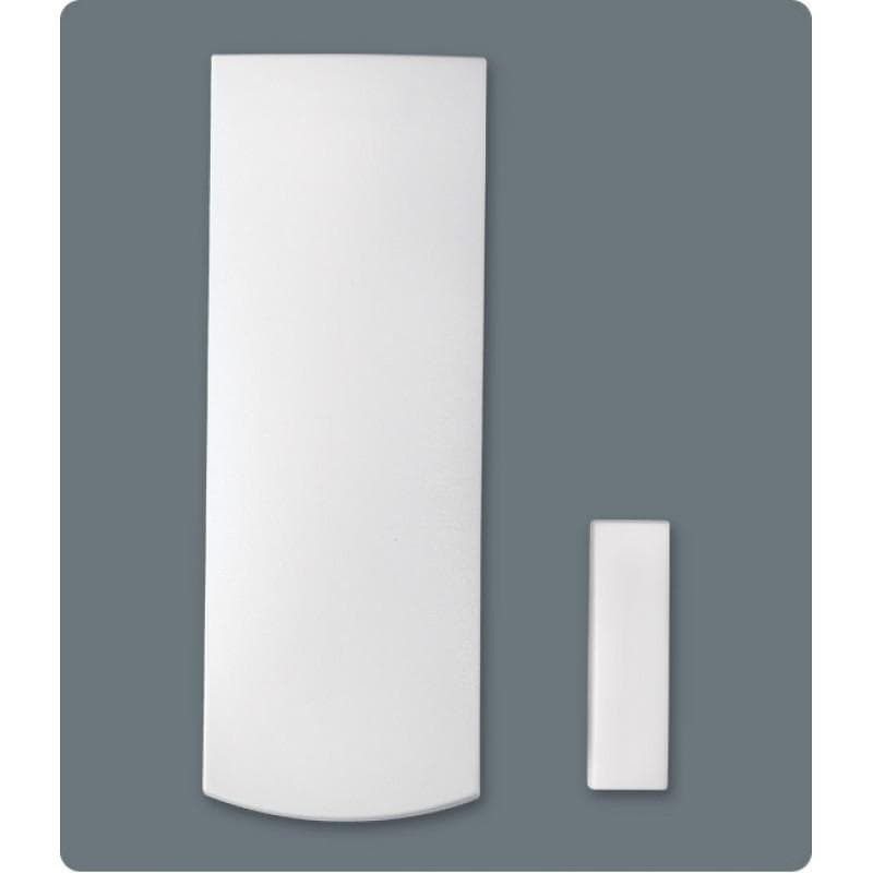 Contact Usă radio Paradox DCT10 cu rază lungă de actiune, 2 zone 433/868Mhz; fiecare zonă este independentă şi are propriul numar de serie: zona 1 – unul din cele două contacte reed de inalta sensibilitate (magnet inclus); zona 2 – intrare de zonă universala; LED indicator pentru baterie descarcata