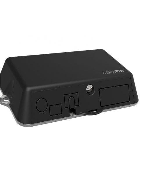 WIRELESS ACCESS POINT MIKROTIK LtAP mini LTE kit, RB912R-2ND-LTM &R11E- LTE, waterproof, 2G, 3G, 4G(LTE), 1 x 10/100Mbps port, 2 x porturi SIM, antenna externa GPS, recomandat pentru vehicule in miscare, CPU 650Mhz, 64 Mb ram, 16Mb flash, dimensiuni 139 x 77 x 28,5 mm.