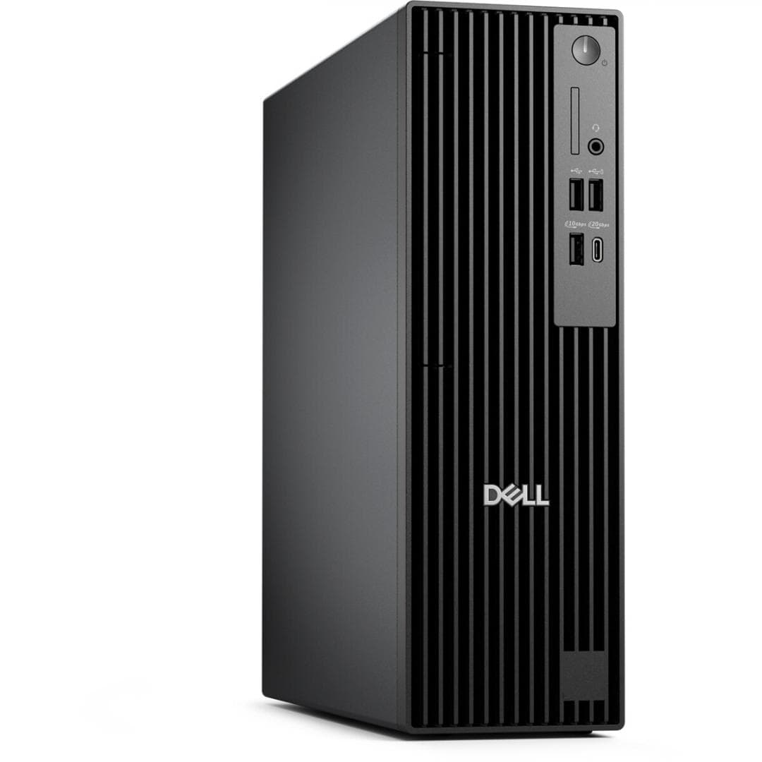 Desktop Business Dell Pro QBS1250 cu procesor Intel Core Ultra 7 265 pana la 5.3 GHz, 16 GB DDR5, 512GB SSD, Intel Integrated Graphics, Linux, Black — miniatură