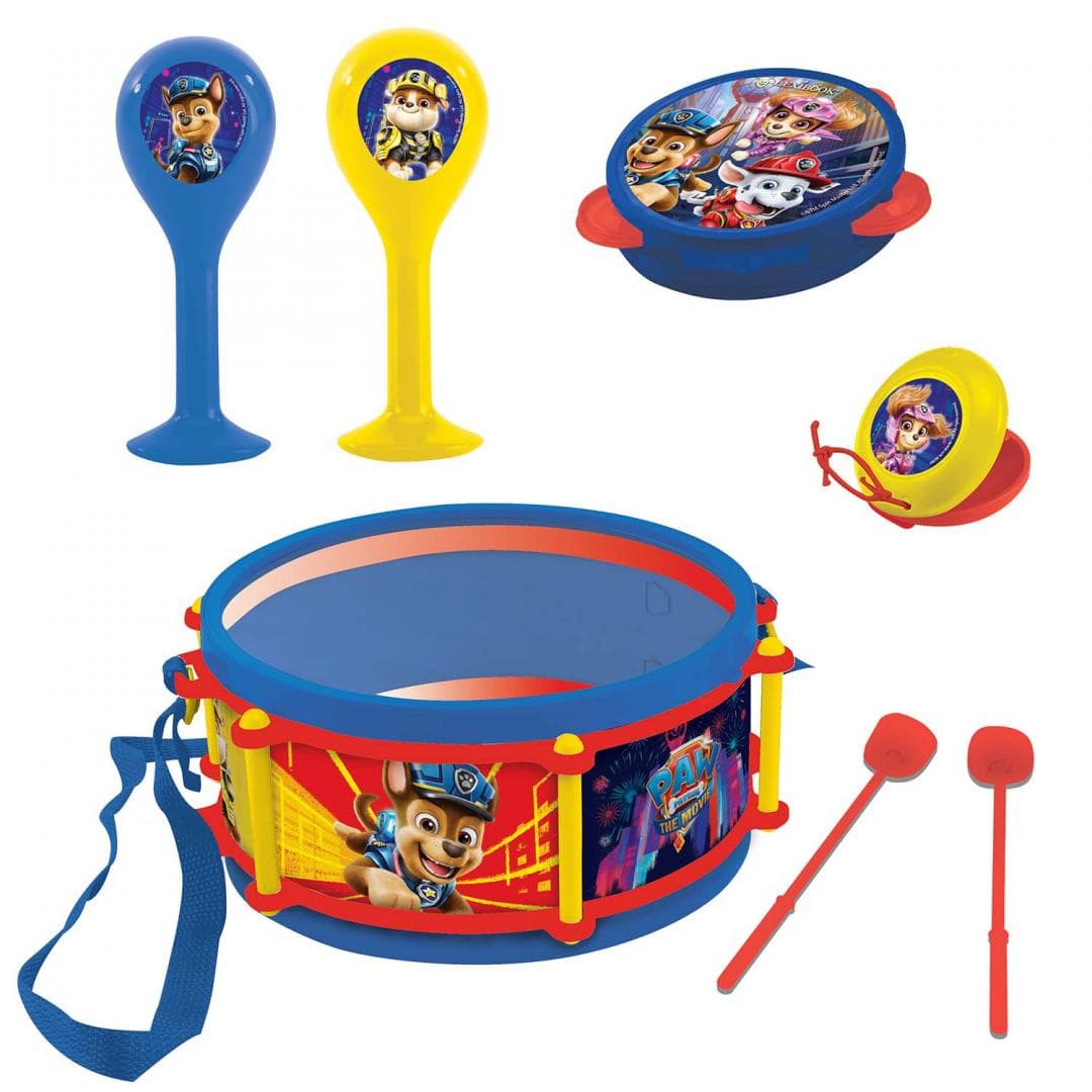 SET MUZICAL CU 7 PIESE, PAW PATROL — miniatură