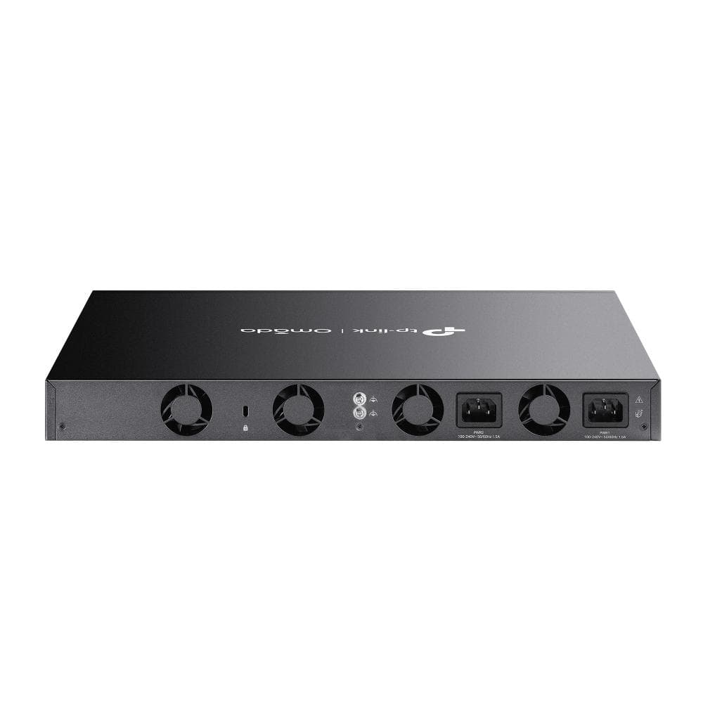 "Omada 48-Port Gigabit Stackable L3 Managed Switch with 6 10GE SFP+ Slots PORT: 48× Gigabit RJ45 Ports, 6× 10G SFP+ Slots, RJ45/Type C USB Console Port, Management Port, 2× USB2.0 Ports SPEC: 1U 19-inch Rack-mountable Steel Case FEATURE: Integration with Omada SDN Controller, Stacking, RIP, OSPF — miniatură