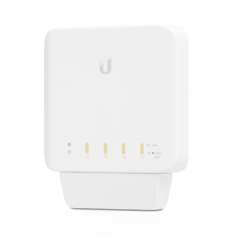 Ubiquiti UniFi Switch, USW-FLEX-3,(3-PACK) 5x 10/100/1000 Mbps RJ45 Ports,4 x 802.3at PoE, consum 5w, alocare POE/port-15.4w, PoE Out (Ports 2-5), dimensiuni: 122.5 x 107.1 x 28.0 mm, greutate: 230g.