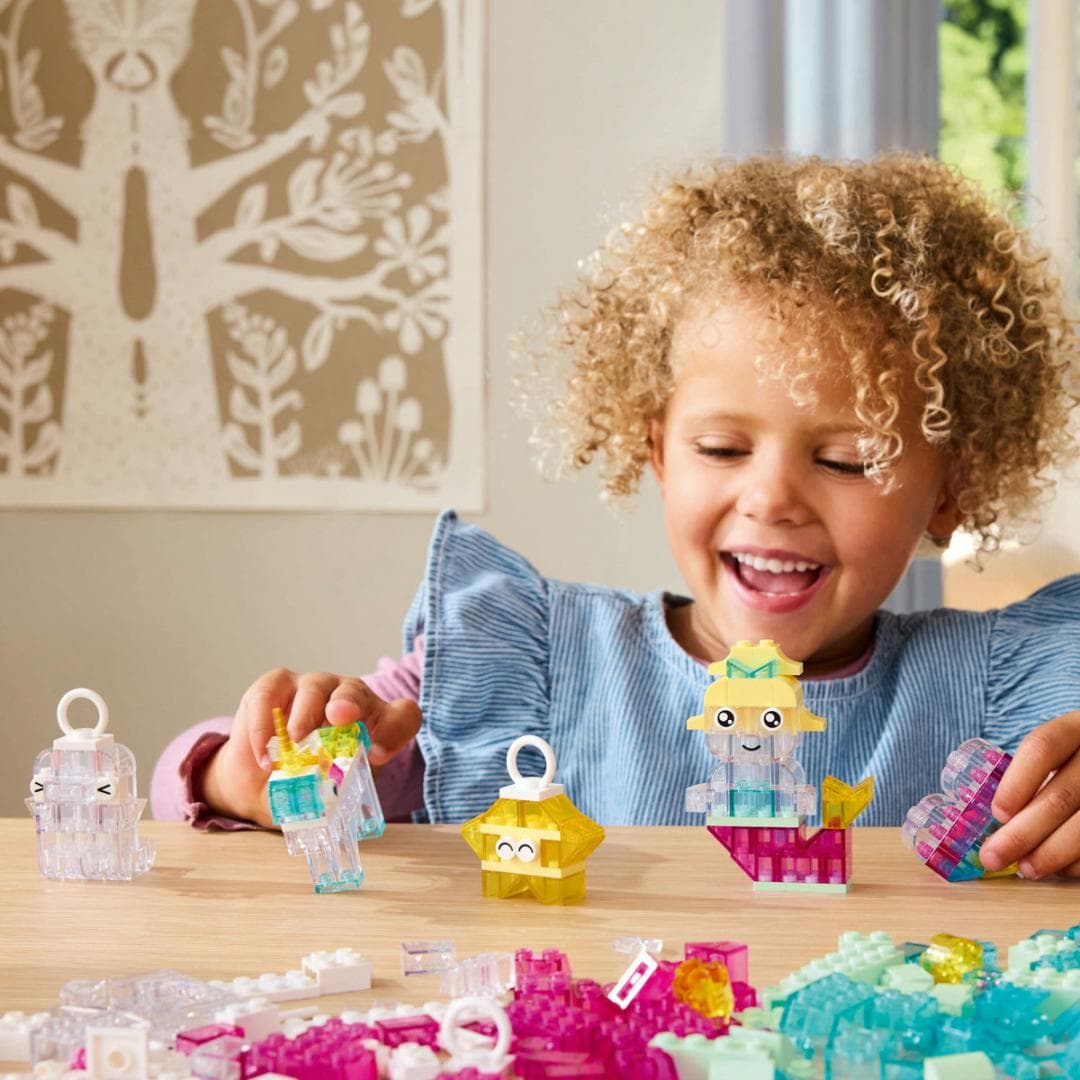 CUTIE TRANSPARENTA MAGICA, LEGO 11040 — miniatură