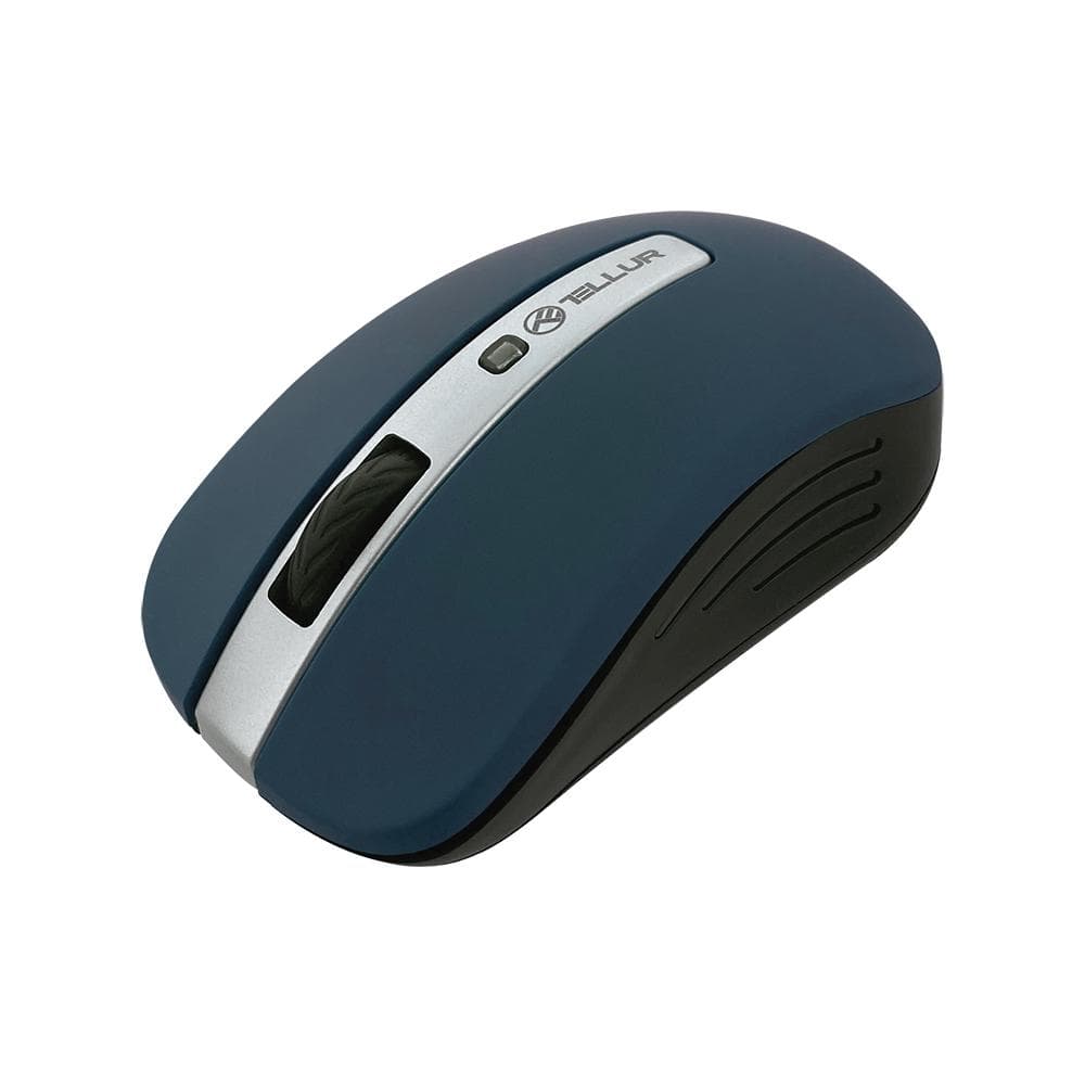 Mouse Wireless Tellur Basic, 1001 2000 dpi, Albastru — miniatură