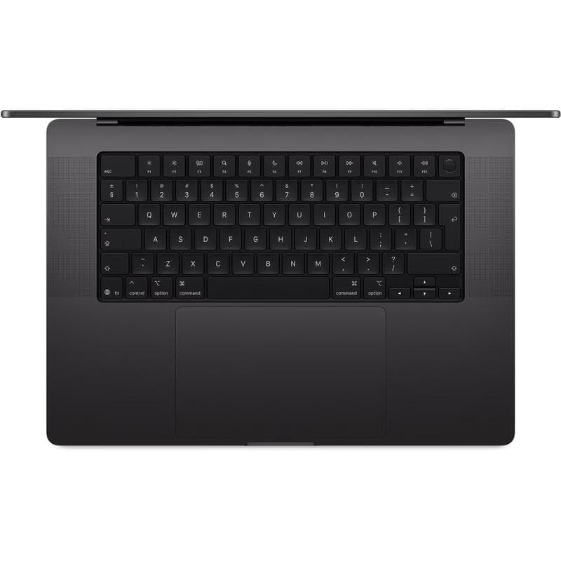 MacBook Pro 16.2"/Apple M5 Max (CPU 18-core, GPU 40-core, Neural Engine 16-core)/64GB/2TB - Space Black - 140W ADAPTER -INT KB - 2026 (CTO from MGEE4RO/A) — miniatură