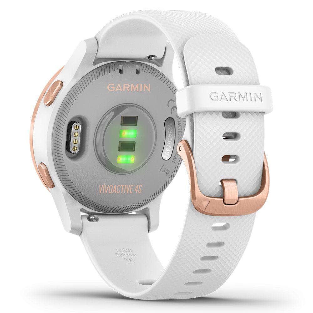 Ceas Smartwatch Garmin Vivoactive 4S, White/Rose Gold SEU — miniatură