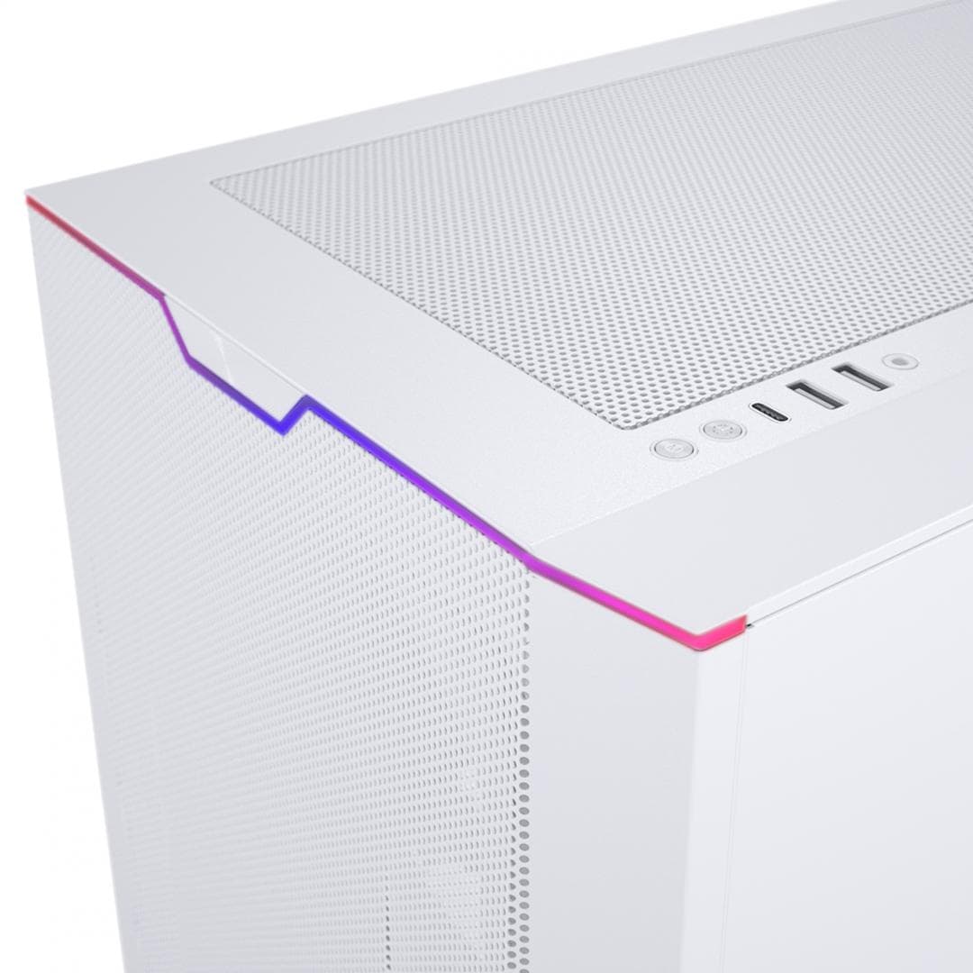 Carcasa PHANTEKS ECLIPSE G500A DRGB, RGB, Mid Tower, White — miniatură
