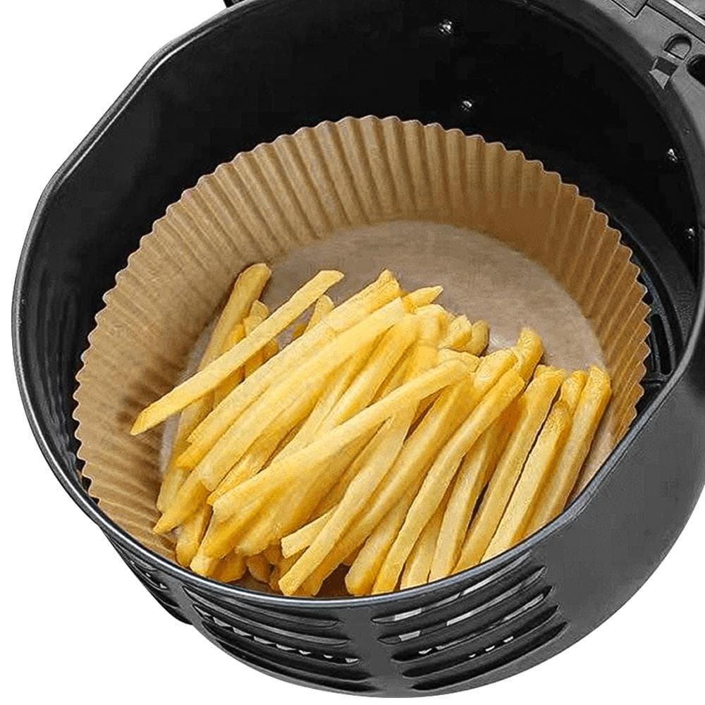 PAPER TRAY SET FOR HOT AIR FRYER HEINNER HAF-PPROUNDC20, 100PCS/SET — miniatură