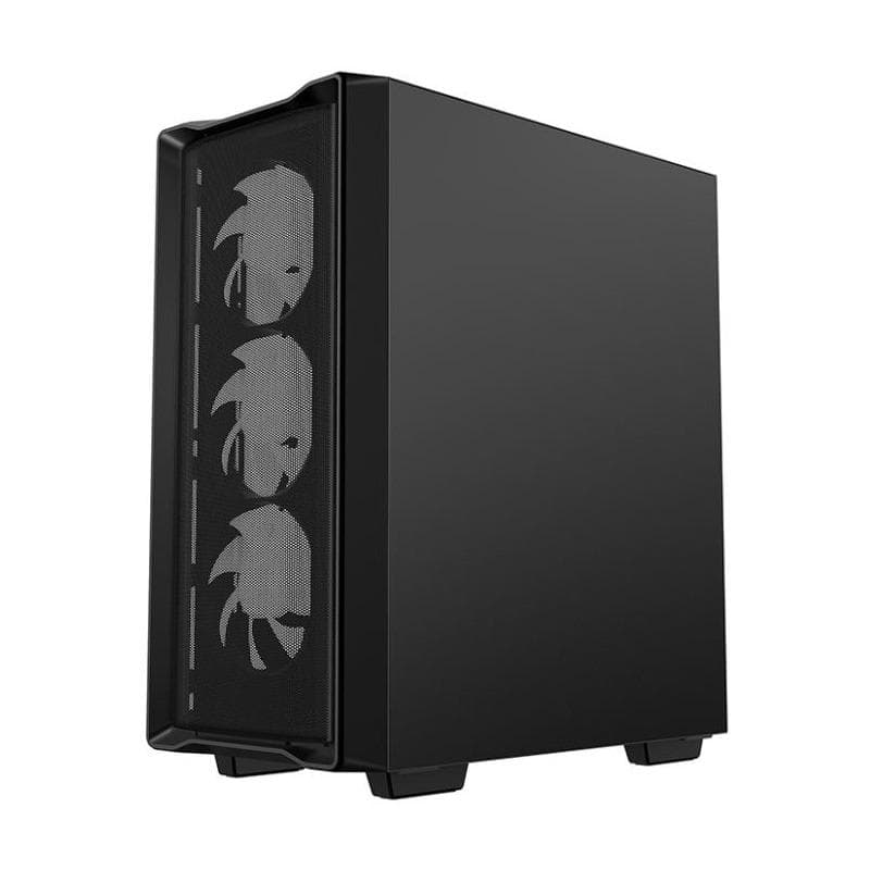 Carcasa DeepCool CC560 MESH V2, RGB, Mid Tower, Black — miniatură