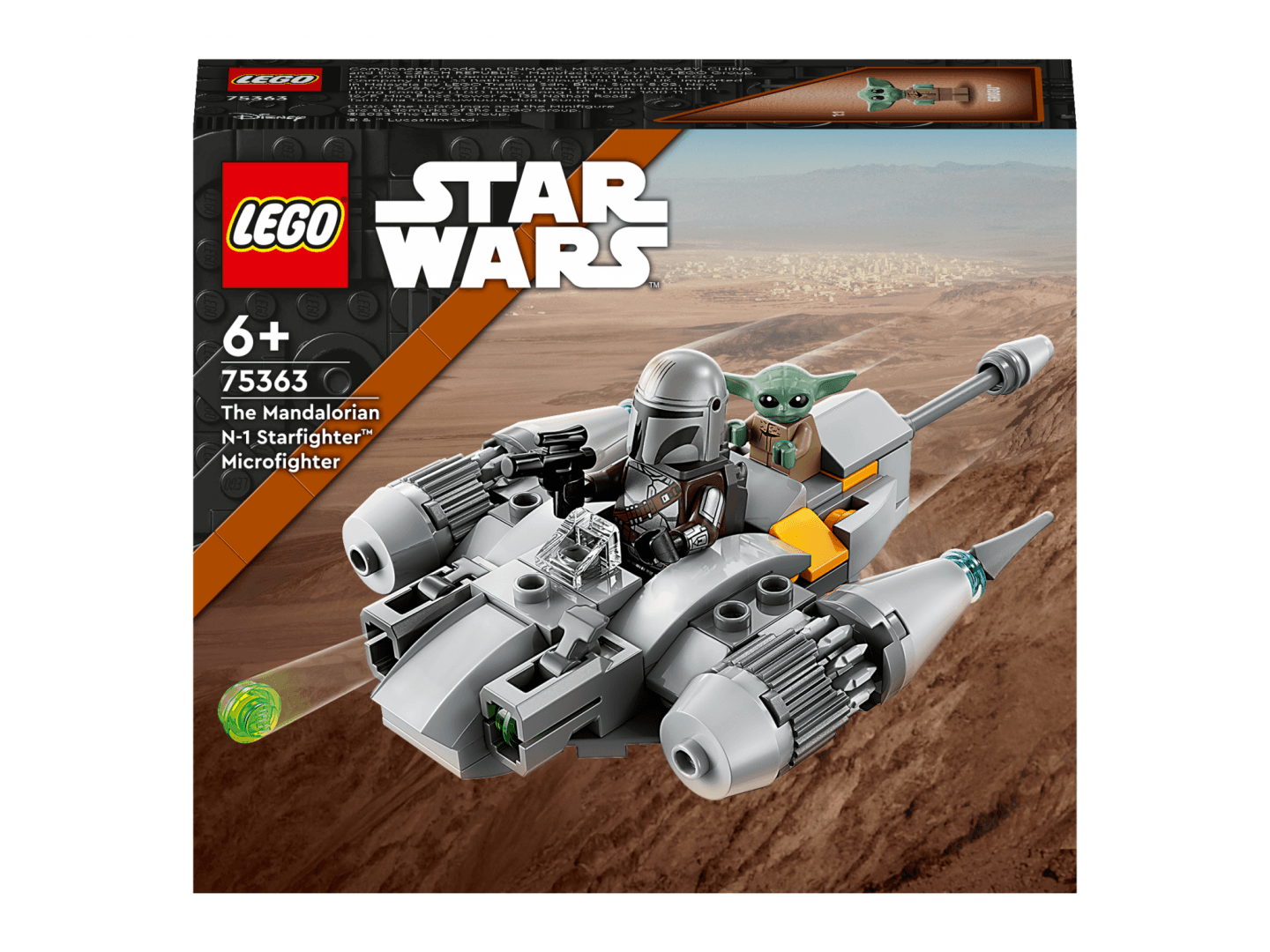 MICRONAVA LUPTA STARFIGHTER N1,75363LEGO — miniatură