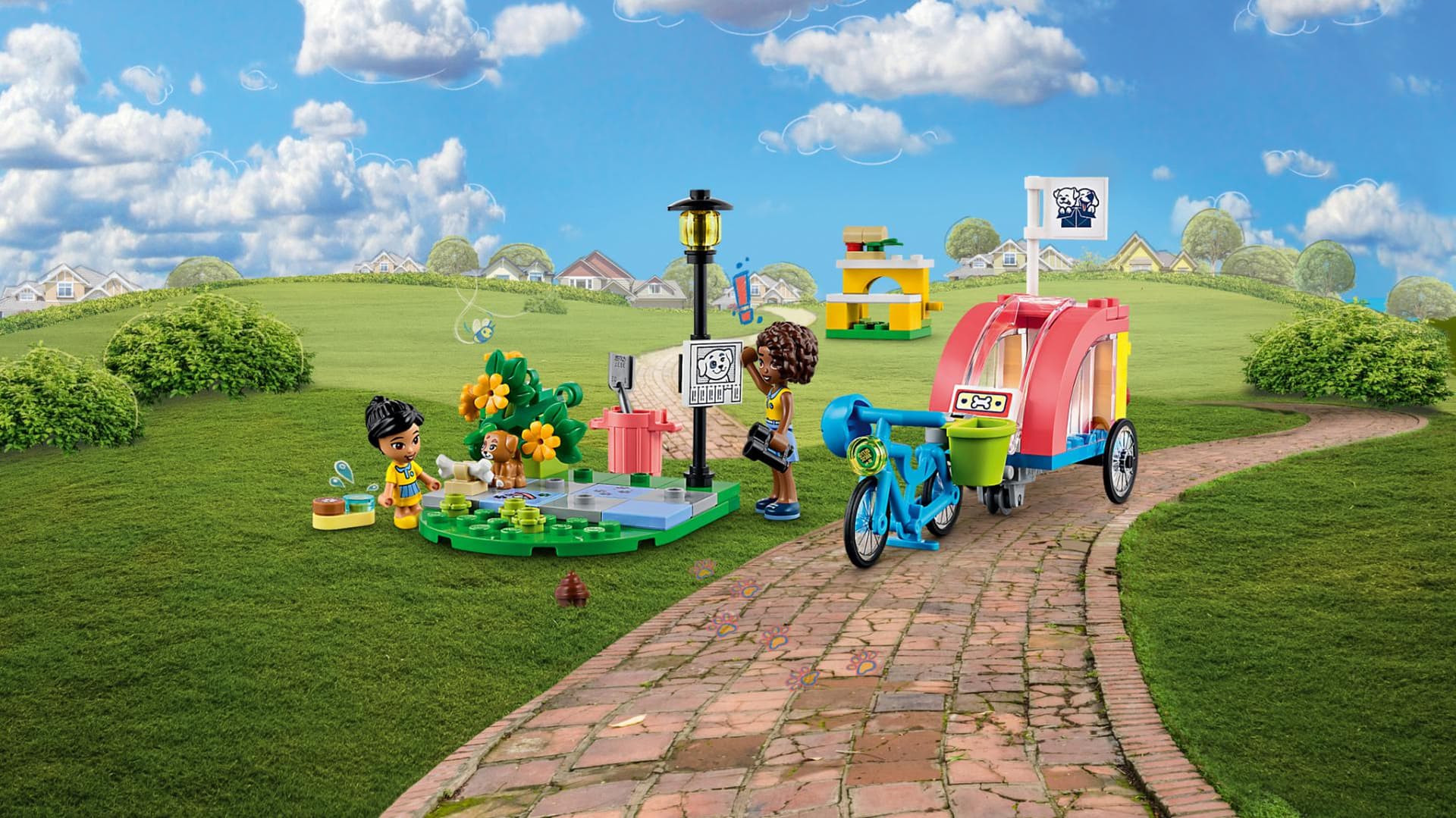BICICLETA PT.SALVAREA CAINILOR,LEGO41738 — miniatură