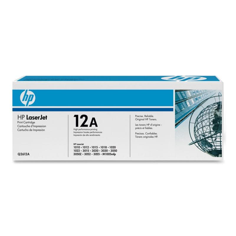 Toner HP 12A, Black