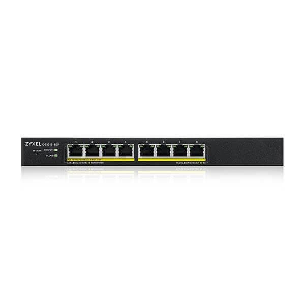 ZYXEL GS1915-8EP 8GB HYBR POE NEBULA SW — miniatură