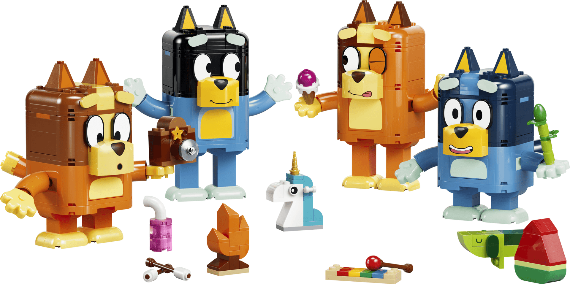 FAMILIA LUI BLUE DIN CARAMIZI LEGO11217