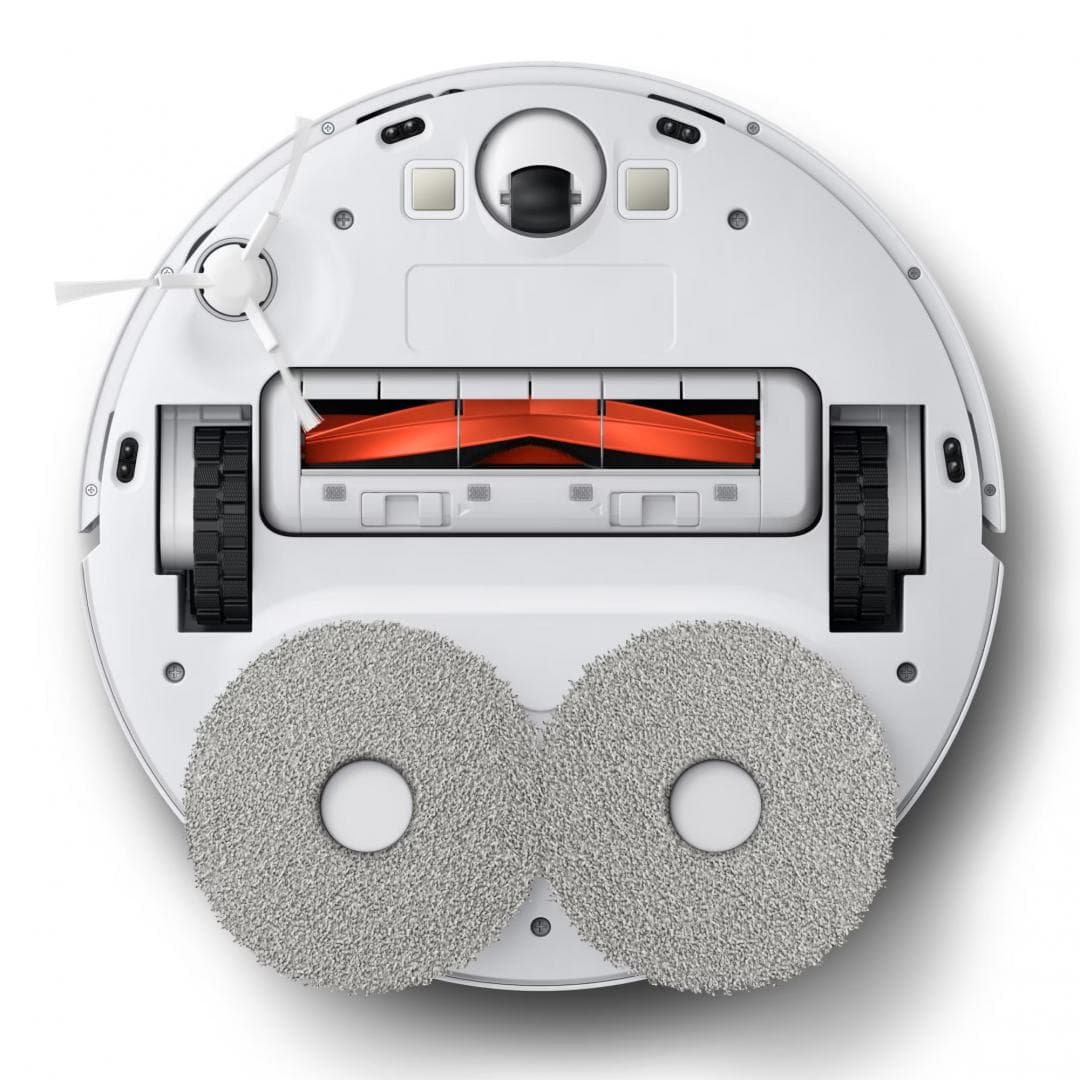 Robot de aspirare Xiaomi S10+, Wi-Fi, aspirare&spalare simultana, 45 W, 4800mAh, putere aspirare 4000pa, recipient praf 450ml, recipient apa 200ml, senzor covoare, alb — miniatură