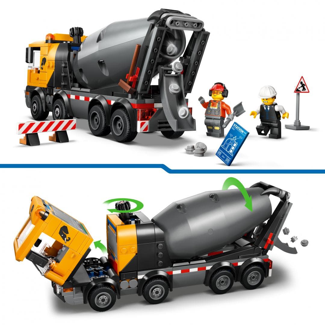 AUTOBETONIERA LEGO60478 — miniatură