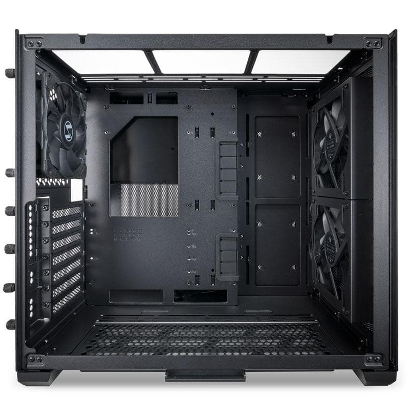 Carcasa Lian Li O11 Air Mini, RGB, Mid Tower, Black — miniatură