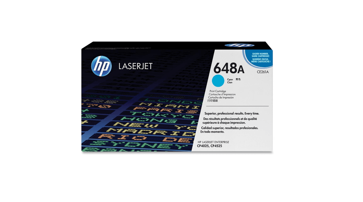 Toner HP 648A, Cyan
