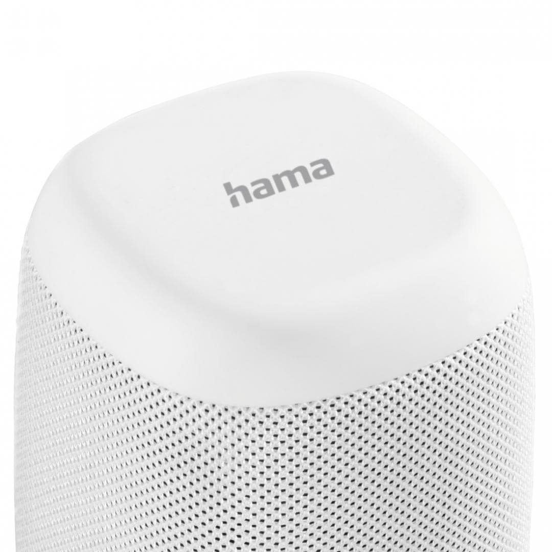 Hama Boxa Tube 2.0, conectare Bluetooth,putere 3W, alb — miniatură