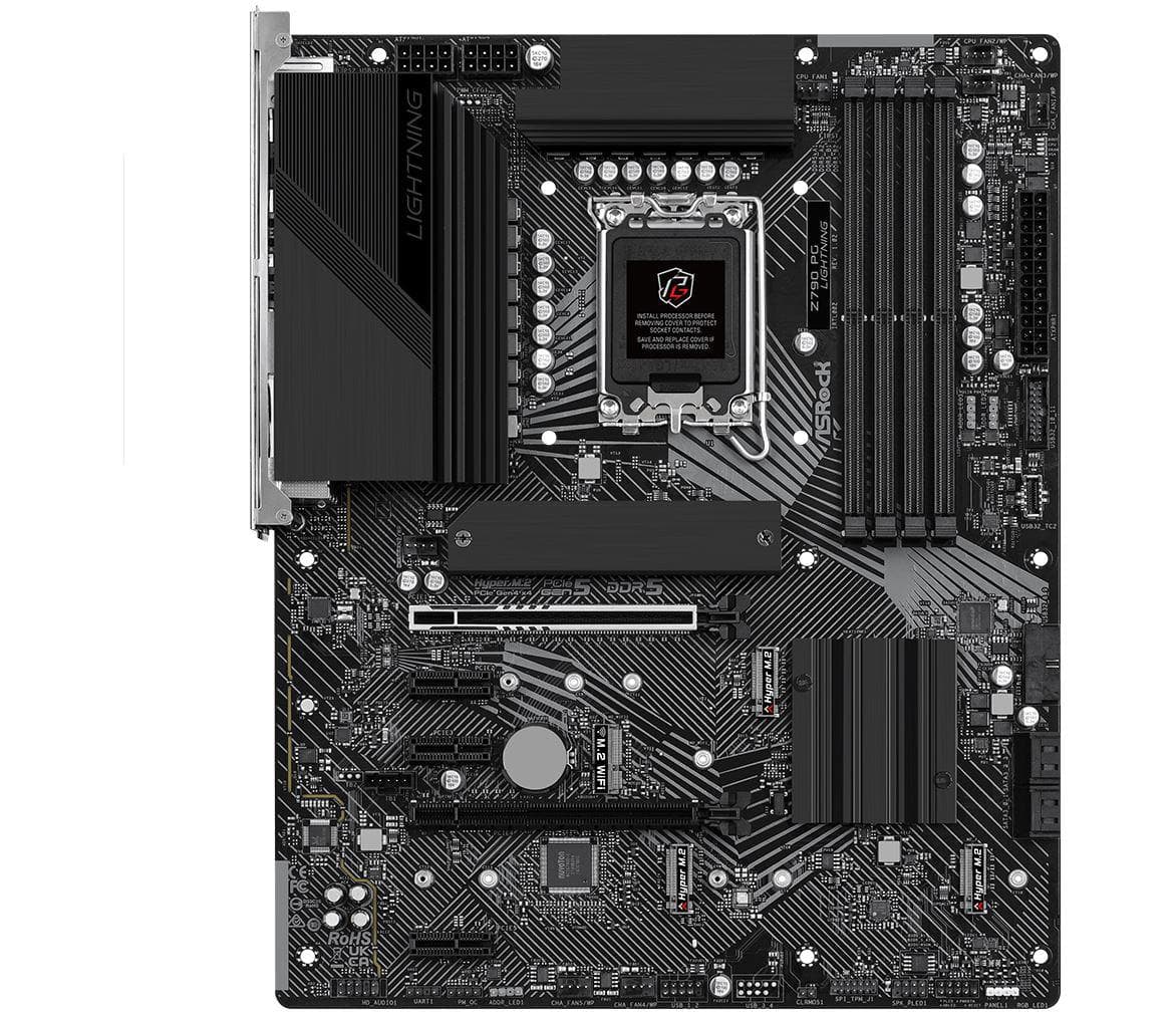 Placa de baza ASRock Z790 PG Lightning, Socket 1700, DDR5, ATX — miniatură